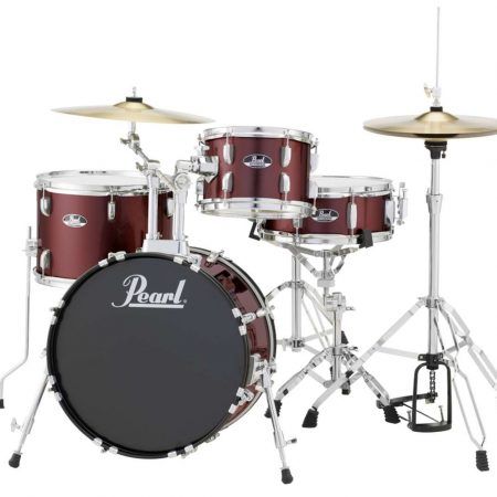Pearl Roadshow 5 pc Drumset - Wine Red