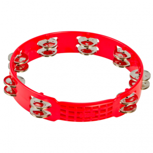 LP Aspire 10" Double Row Tambourine Red