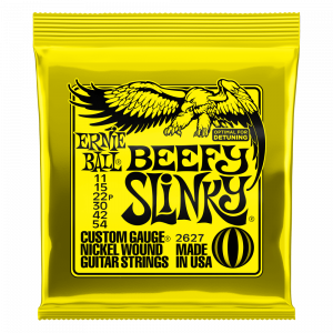 Ernie Ball 11-54 Beefy Slinky Yellow - Image 1