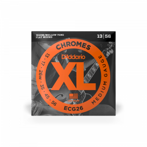 D'Addario XL ECG26 Chromes Medium Set 13-56 - Image 1