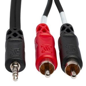 Hosa 3.5mm TRS to Dual RCA Stereo Breakout - Image 2