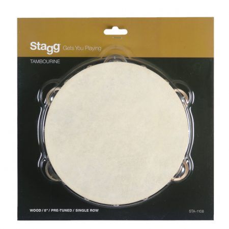 Stagg 8" Pretuned Tambourine - Image 2