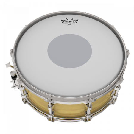 Remo Controlled Sound Coated Black Dot Bottom