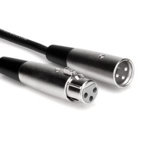 Hosa XLR3F to XLR3M Balanced Interconnect Cable - Image 2