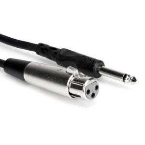 Hosa XLR3F to 1/4" TS Unbalanced  Interconnect Cable - Image 2