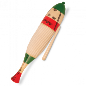 Latin Percussion Fish Style Guiro with Striker - Image 2