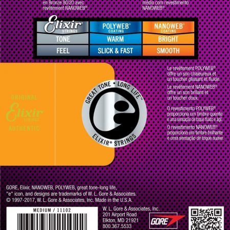 Elixir Nanoweb 80/20 Bronze Set - Image 2