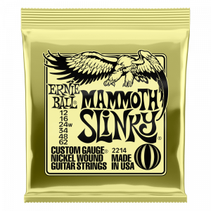 Ernie Ball Mammoth Slinky Strings 12-62 (Wound G) - Image 1