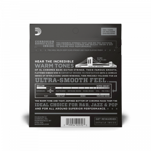 D'Addario Chromes ECB81 FlatWound Bass Set - Image 2