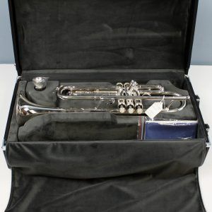 Besson BE111-2-0 New Standard 111 Trumpet, Silver Plated - Image 13