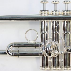 Besson BE111-2-0 New Standard 111 Trumpet, Silver Plated - Image 2