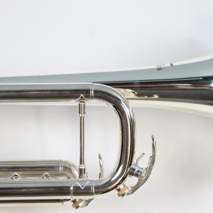 Besson BE111-2-0 New Standard 111 Trumpet, Silver Plated - Image 3