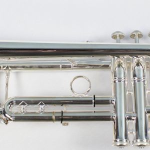 Besson BE111-2-0 New Standard 111 Trumpet, Silver Plated - Image 4