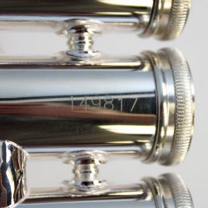 Besson BE111-2-0 New Standard 111 Trumpet, Silver Plated - Image 12