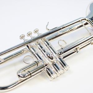 Besson BE111-2-0 New Standard 111 Trumpet, Silver Plated - Image 10