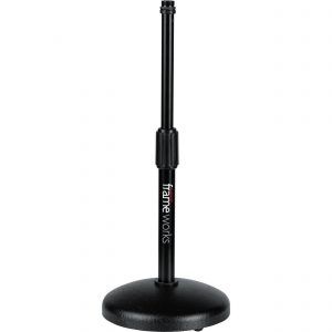 Round Base Desktop Mic Stand