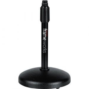Round Base Desktop Mic Stand - Image 2