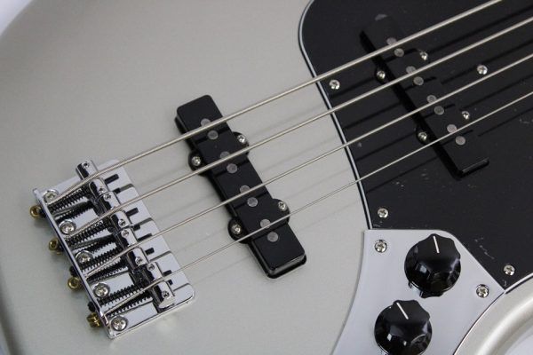 fender vintera '70s jazz bass, inca silver 4423527