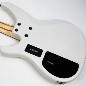 Yamaha TRBX304 4-string bass white back of body angled