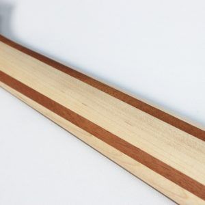 Yamaha TRBX304 4-string bass white back of neck
