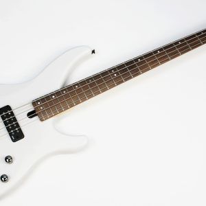 Yamaha TRBX304 4-string bass white front all
