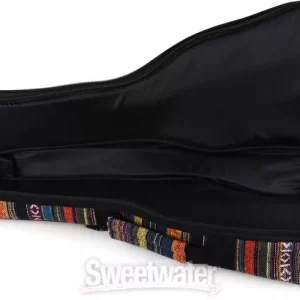 On-Stage Dlx Concert Ukulele Gig Bag Striped - Image 3