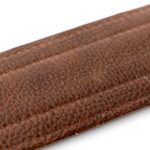 Taylor Reflections 2.5" Leather Guitar Strap, Spruce & Ebony - Image 7