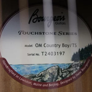 Bourgeois Touchstone Series OM Country Boy/TS Orchestra Model Acoustic Guitar - Image 7