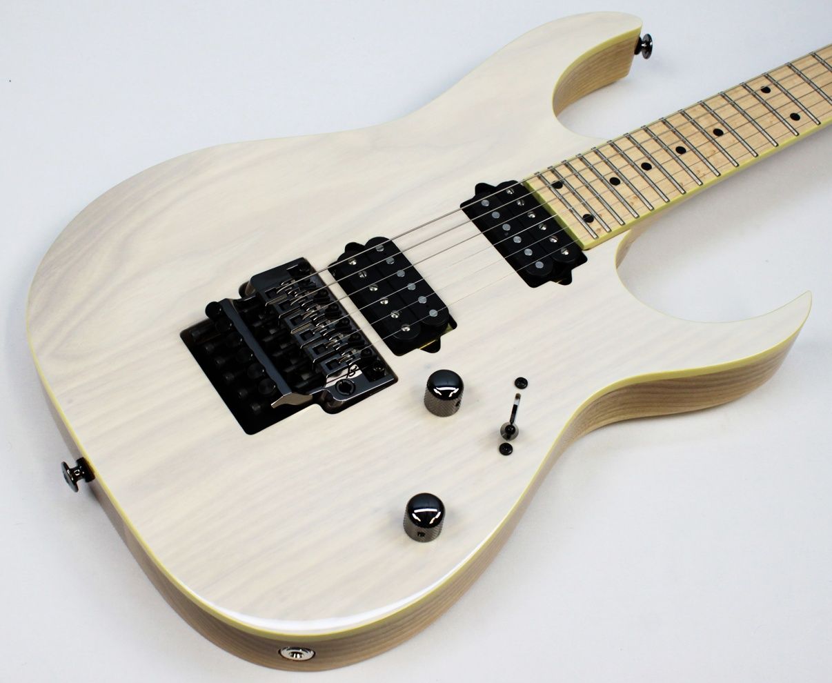 IMG_8572 Front angled view of Ibanez RG652AHM-AWD Prestige Electric Guitar