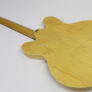 2004 Epiphone Dot Semi-Hollowbody Electric Guitar, Natural, Made in Korea, USED - Image 4