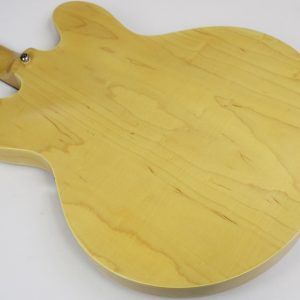 2004 Epiphone Dot Semi-Hollowbody Electric Guitar, Natural, Made in Korea, USED - Image 3