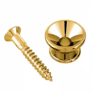 Allparts AP-0670-B02 Strap Button - Gold - Image 2