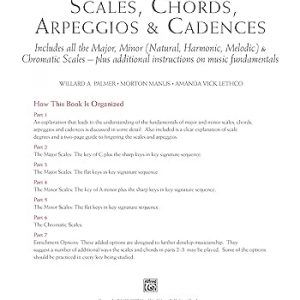 The Complete Book of Scales, Chords, Arpeggios & Cadences: Includes All the Major, Minor (Natural, Harmonic, Melodic) & Chromatic Scales -- Plus Additional Instructions on Music Fundamentals - Image 3