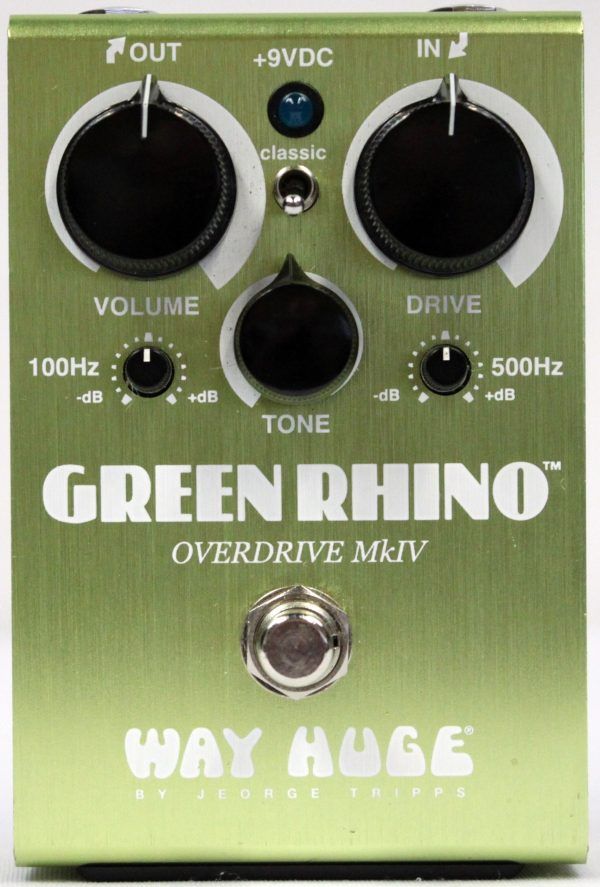 ギター WAY HUGE Green Rhino Way Huge Green Rhino Overdrive Mark IV Guitar Effects Pedal