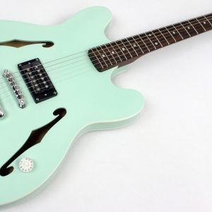 Fender Tom DeLonge Starcaster Semi-Hollowbody Electric Guitar, Surf Green - Image 2
