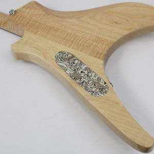 2024 Ergo Neo Electric Guitar, Natural, Hand-Made in USA! - Image 3