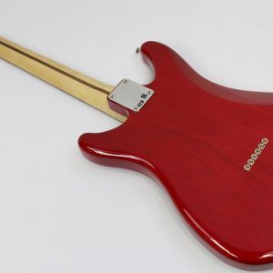 2020 Fender Player Lead II Electric Guitar, Crimson Red Transparent, Duncan Pickups - Image 4