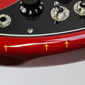 2020 Fender Player Lead II Electric Guitar, Crimson Red Transparent, Duncan Pickups - Image 7