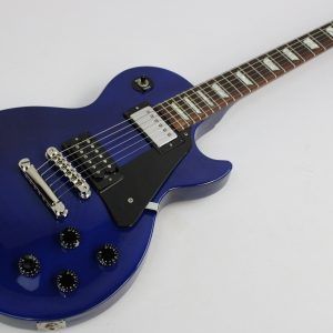 2001 Gibson Les Paul Studio Electric Guitar, Blue, Professionally Refinished! USED - Image 2