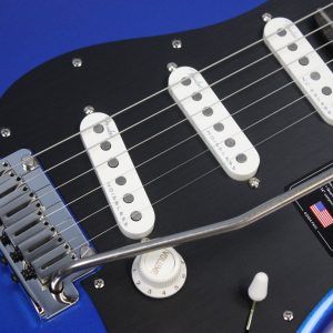 Fender American Ultra II Stratocaster Electric Guitar, Noble Blue - Image 7