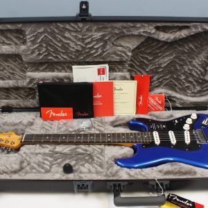 Fender American Ultra II Stratocaster Electric Guitar, Noble Blue - Image 14