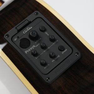 Cordoba GK Studio Negra Flamenco Acoustic-Electric Guitar, Natural - Image 8