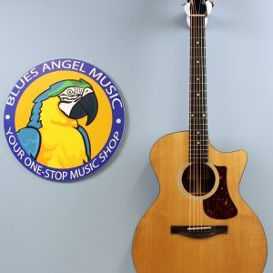 Eastman AC122-1CE Grand Auditorium Acoustic-Electric Guitar, Natural
