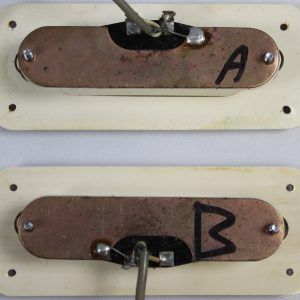 Vintage 1968 Univox Custom Hollow-Body Wiring Harness, Single-Coil Pickups, Japan, USED - Image 3