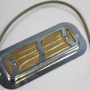 Vintage 1950's-1960's DeArmond Rowe Gold-Foil S Grill Pickup, Chrome, USED - Image 2