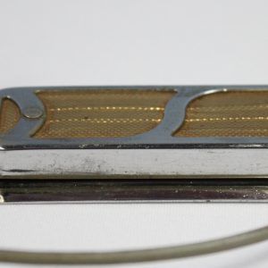 Vintage 1950's-1960's DeArmond Rowe Gold-Foil S Grill Pickup, Chrome, USED - Image 4