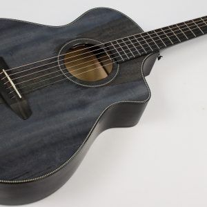 Breedlove Oregon Concertina Myrtlewood Cutaway Acoustic-Electric Guitar, Stormy Night - Image 3