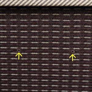Peavey 112-C 60W 1x12 Guitar Speaker Cabinet w/ Eminence Legend GB128, Tweed, USED - Image 3