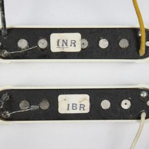 Vintage 1980's Seymour Duncan Jaguar Pickup Set, White Covers, USED - Image 2