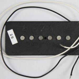 2000's Seymour Duncan SJM-2b Hot Jazzmaster Bridge Pickup, Black, USED - Image 2